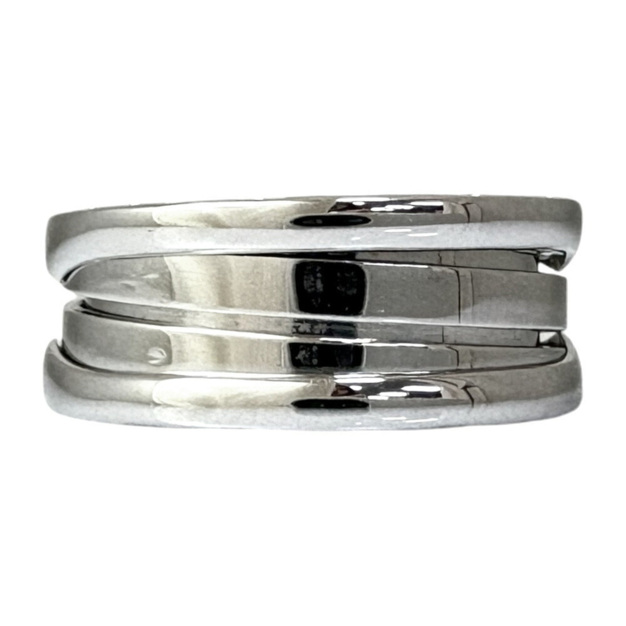 Bvlgari B.Zero1 Silver White Gold (18K) Band Ring (Pre-Owned)