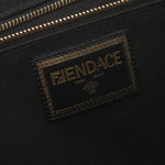 Fendi Black Canvas Tote Bag (Pre-Owned)