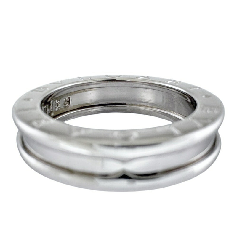 Bvlgari Silver White Gold (18K) Band Ring (Pre-Owned)