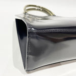 Salvatore Ferragamo Black Leather Handbag Pouch (Pre-Owned)