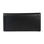 Salvatore Ferragamo Black Leather Long Wallet (Bi-Fold) (Pre-Owned)