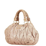 Miu Miu Beige Leather Handbag (Pre-Owned)