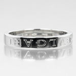 Bvlgari White Gold White Gold (18K) Band Ring (Pre-Owned)