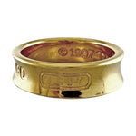 Tiffany 1837 Gold Yellow Gold (18K) Band Ring (Pre-Owned)