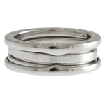 Bvlgari Silver White Gold (18K) Band Ring (Pre-Owned)