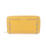 Jimmy Choo Yellow Leather Long Wallet (Bi-Fold) (Pre-Owned)