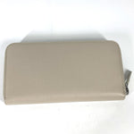 Bvlgari White Leather Long Wallet (Bi-Fold) (Pre-Owned)