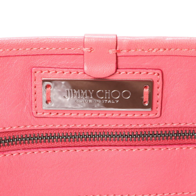 Jimmy Choo Pink Leather Tote Bag (Pre-Owned)