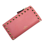 Valentino Garavani Pink Leather Wallet (Bi-Fold) (Pre-Owned)