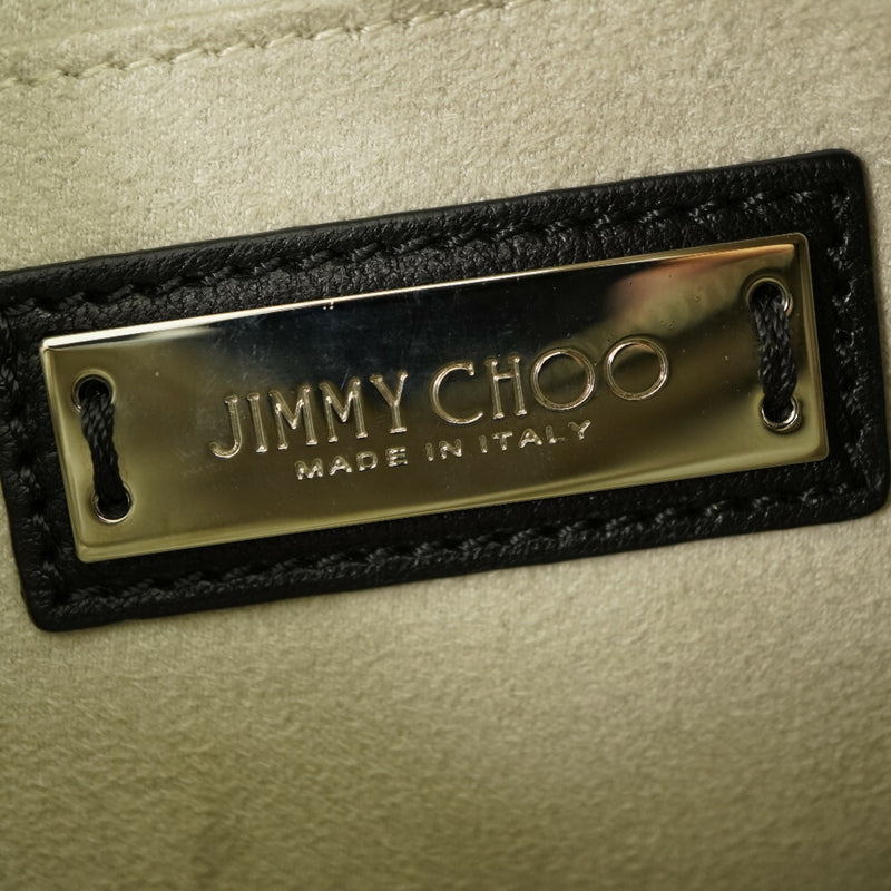 Jimmy Choo Black Leather Tote Bag (Pre-Owned)