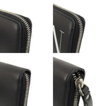 Valentino Garavani Black Leather Long Wallet (Bi-Fold) (Pre-Owned)