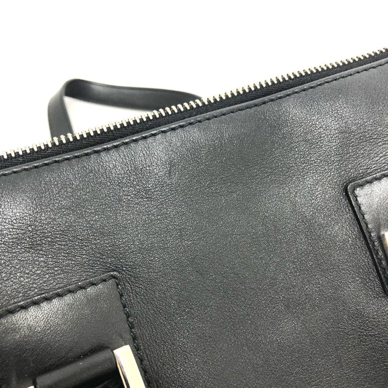 Bvlgari Black Leather Handbag (Pre-Owned)