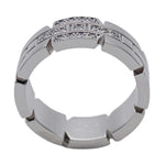 Cartier White Gold White Gold (18K) Band Ring (Pre-Owned)