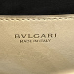 Bvlgari Ivory Leather Shoulder Bag Tote Bag (Pre-Owned)