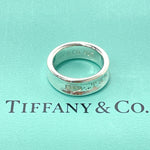 Tiffany 1837 Silver Silver 925 Band Ring (Pre-Owned)