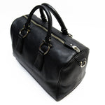 Salvatore Ferragamo Black Leather Handbag (Pre-Owned)