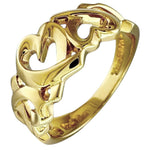 Tiffany Gold Yellow Gold (18K) Band Ring (Pre-Owned)