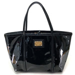 Dolce & Gabbana Black Leather Tote Bag (Pre-Owned)