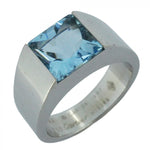 Cartier Blue White Gold (18K) Band Ring (Pre-Owned)