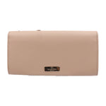 Valentino Garavani Beige Leather Wallet (Tri-Fold) (Pre-Owned)