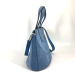 Bvlgari Blue Leather Handbag (Pre-Owned)