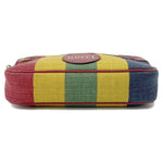 Gucci Multi-Color Canvas Leather Fanny Pack Sling Bag (Pre-Owned)