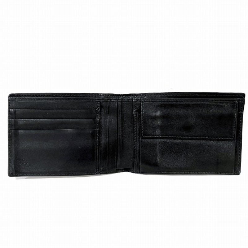 Gucci Black Leather Coin Purse/Coin Case (Pre-Owned)