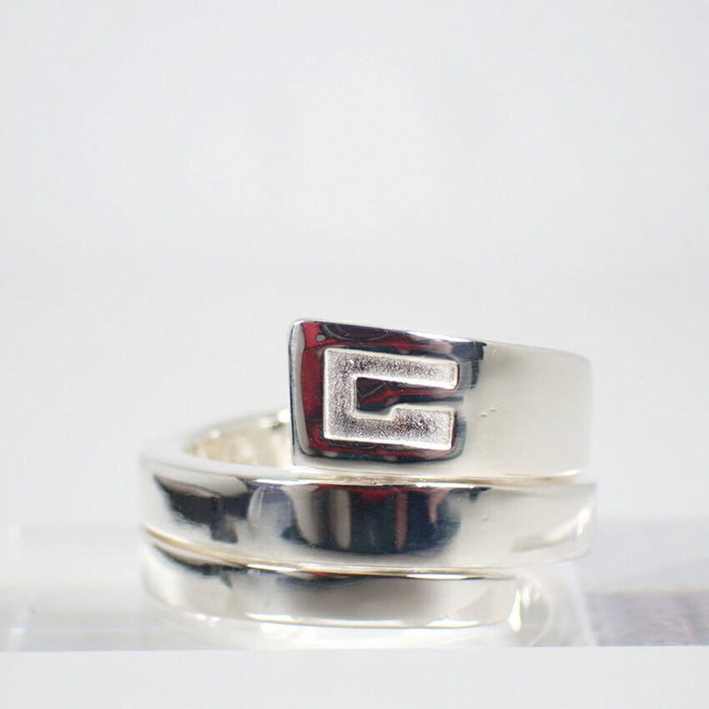 Gucci Silver Sterling Silver 925 Band Ring (Pre-Owned)