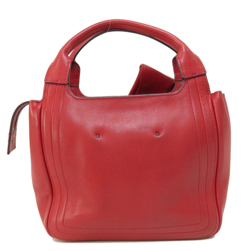 Valentino Garavani Red Color Leather Handbag (Pre-Owned)