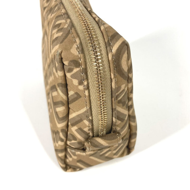 Fendi Beige Nylon Pouch (Pre-Owned)