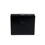 Salvatore Ferragamo Black Leather Wallet (Bi-Fold) (Pre-Owned)