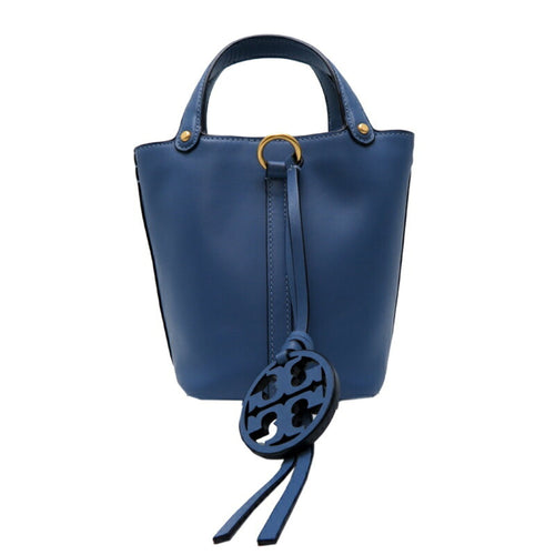 Tory Burch Blue Leather Handbag (Pre-Owned)