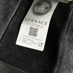 Versace Black Leather Fanny Pack (Pre-Owned)