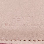 Fendi Beige Pink Leather Wallet (Bi-Fold) (Pre-Owned)