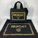 Fendi Black Cloth Shoulder Bag (Pre-Owned)