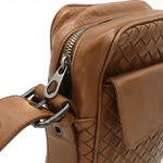 Bottega Veneta Intrecciato Brown Intrecciato Shoulder Bag (Pre-Owned)