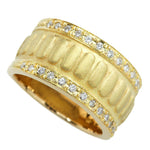 Seiko Yellow Gold Yellow Gold (18K) Anniversary Ring (Pre-Owned)