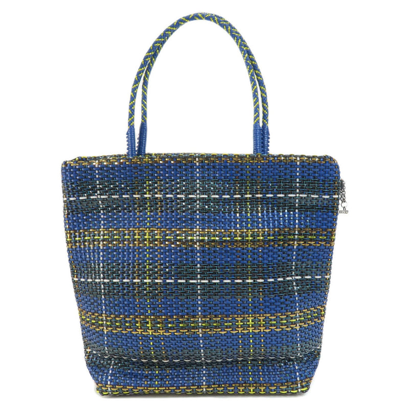 Anteprima Blue Yellow Gold Pvc Tote Bag (Pre-Owned)