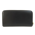 Bvlgari Black Leather Long Wallet (Bi-Fold) (Pre-Owned)