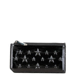 Jimmy Choo Black Leather Coin Purse/Coin Case (Pre-Owned)