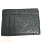 Fendi Black Leather Coin Purse/Coin Case (Pre-Owned)