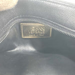 Versace Black Gold Leather Pouch (Pre-Owned)