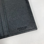 Bvlgari Black Leather Long Wallet (Bi-Fold) (Pre-Owned)