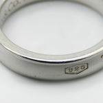 Tiffany Silver Silver 925 Band Ring (Pre-Owned)