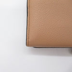 Chloé Brown Leather Long Wallet (Bi-Fold)