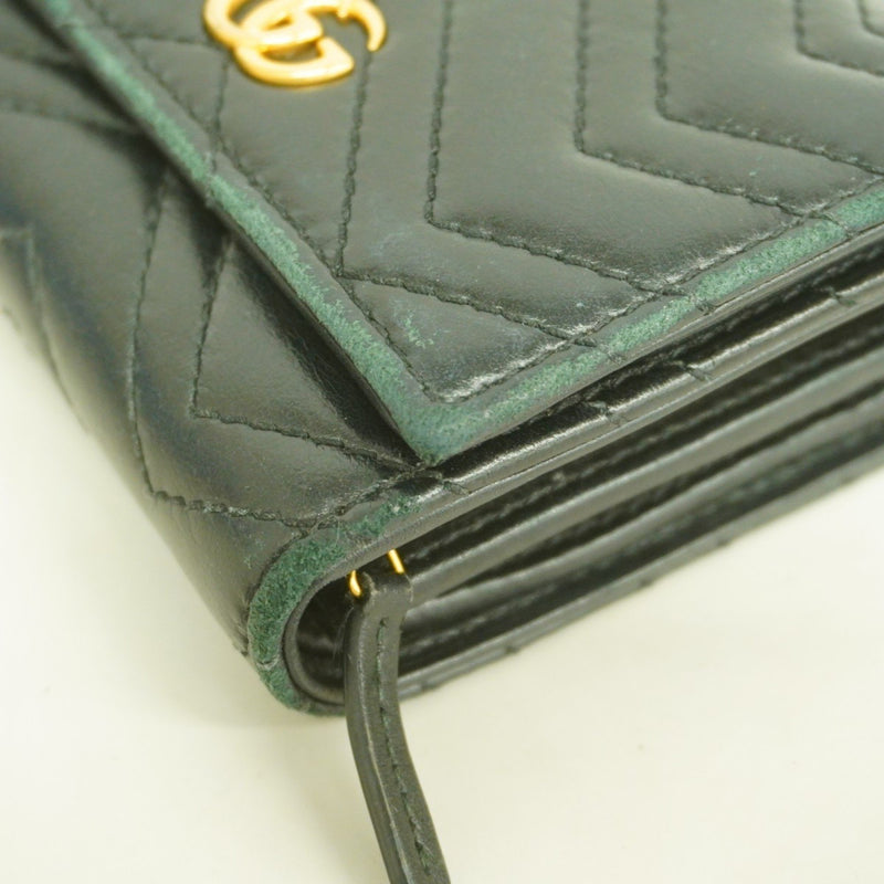 Gucci Black Leather Wallet (Bi-Fold) (Pre-Owned)