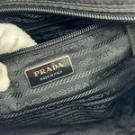 Prada Black Nylon Boston Bag Handbag (Pre-Owned)