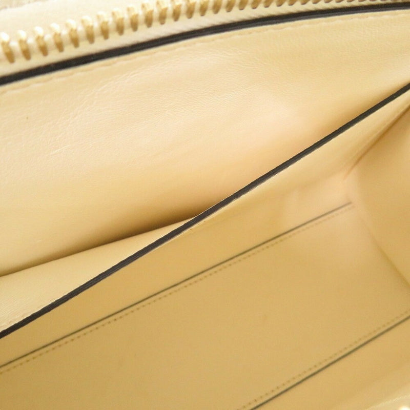 Valentino Garavani Ivory Leather Handbag (Pre-Owned)