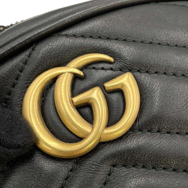 Gucci Black Leather Fanny Pack (Pre-Owned)