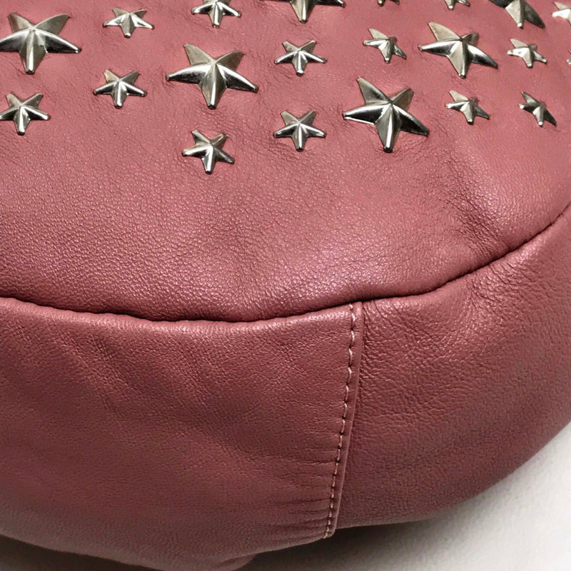 Jimmy Choo Pink Leather Shoulder Bag (Pre-Owned)